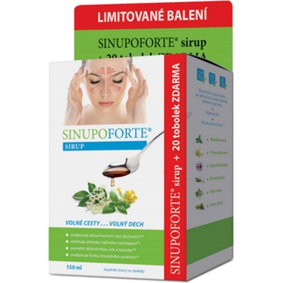 Sinupo Forte Sirup 150 ml + 20 tobolek