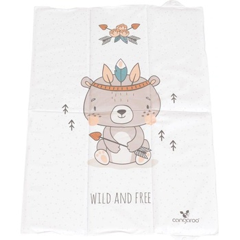 Cangaroo Сгъваема подложка за повиване Wild and free-Bear (3800146269265)