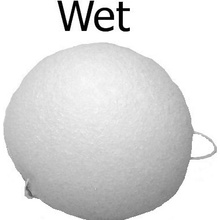 Konjac Sponge wet