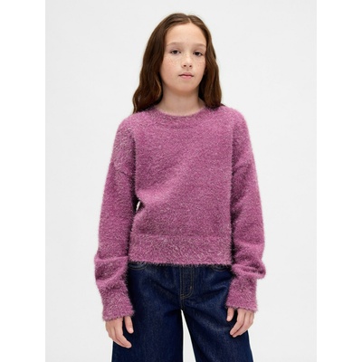 GAP Детски пухкав суитшърт с металическа нишка GAP GAP | Rozov | Момичешки | L