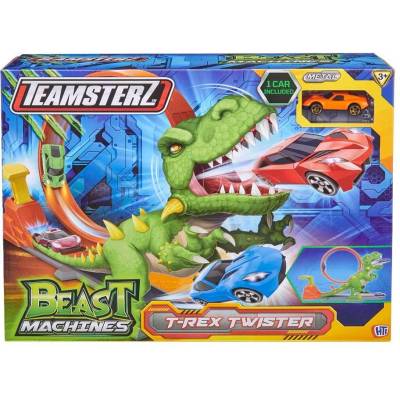 Teamsterz HTI TEAMSTERZ Beast Machines T-Rex Писта с Кола (1012631F)