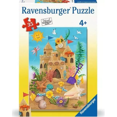 Ravensburger - Puzzle Sandcastle under the sun's rays - 1 - 39 piese