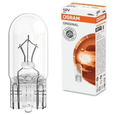 OSRAM АВТОМОБИЛНА ЛАМПА 2820 2W 12V W2, 1x9.5d UNPACKED OSRAM (2060136)