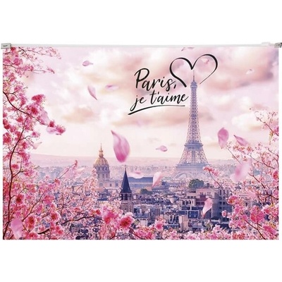PANTA PLAST Obal na zips A4 "Take me to Paris"