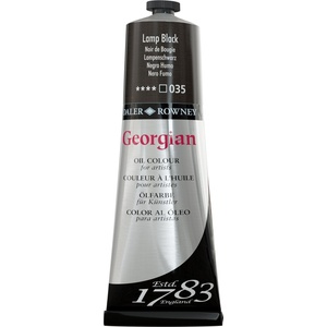 Daler Rowney Georgian Маслена боя Lamp Black 225 ml 1 бр (111225035)
