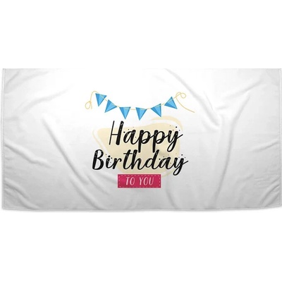Sablio Uterák Happy Birthday to you 50 x 100 cm