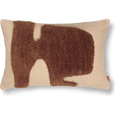 ferm LIVING Декоративна възглавница Lay 40 x 60 см кафява (1104266478)