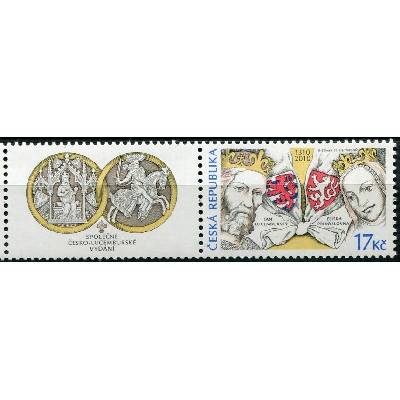 Česká pošta (2010) č. 636 ** K (2) - Česká republika - Lucemburkové