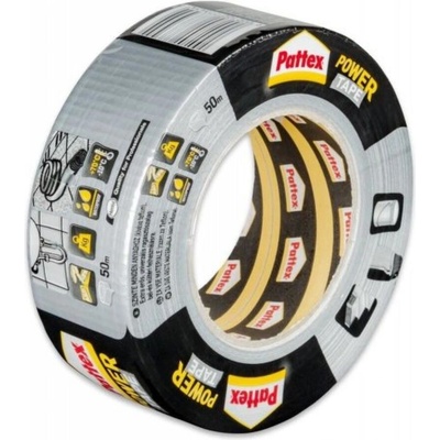 Pattex Power Tape 50 m stříbrná