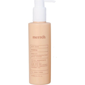 Merréh White Grape Хидратиращ шампоан за коса, 200 ml