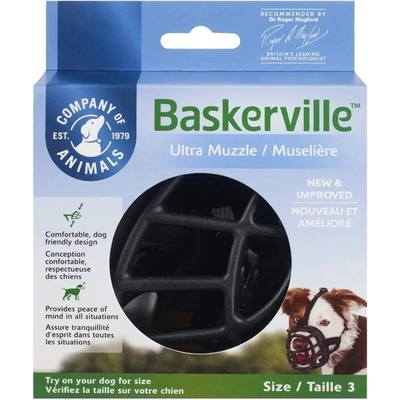 The Company of Animals Náhubek Baskerville ultra vel. 3 – Zboží Mobilmania