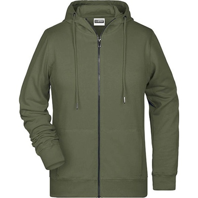 James&Nicholson dámska mikina JN8025 Olive