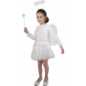 Anjelská sukňa TUTU s krídlami a doplnkami