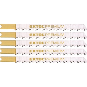 Extol Premium 8805507 plátky do přím.pily 5ks, 75x40mm