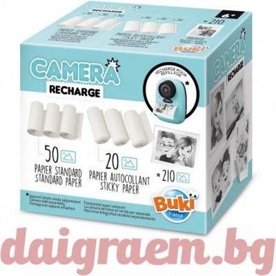 Buki France Ролки за камера за моментни снимки buki pv08 (bkpv08)