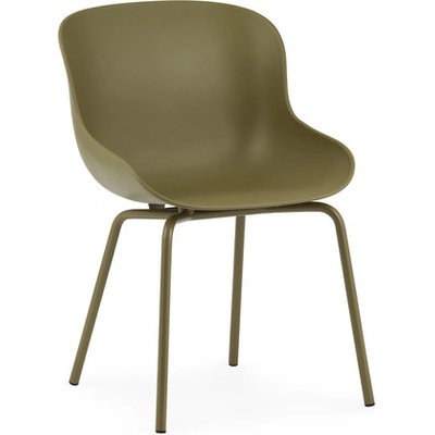 Normann Copenhagen Hyg Chair olivová / oceľ