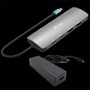 Dokovací stanice a replikátory portů i-Tec USB-C Metal Nano 2x Display Docking Station with PD 100 W + Charger 100W C31NANOHDM2D100
