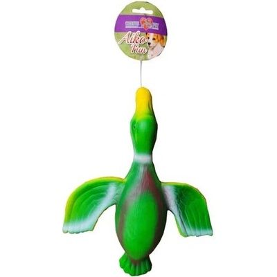 Cobbys Pet AIKO FUN Kačica 30 cm pískacia hračka pre psov z latexu