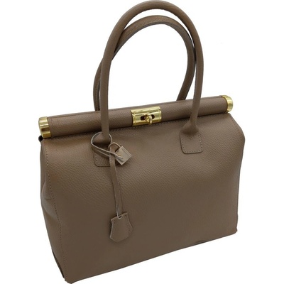 Donatella dámská kožená kabelka 883519 DOLLARO TAUPE