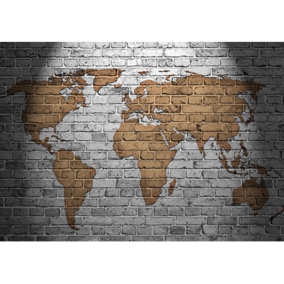 Vavex 22107 fototapeta Mapa rozmery 368 x 280 cm