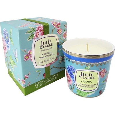 Julie Clarke Candlemaker Botanic Listy Patchouli a Sandalové dřevo 150 g