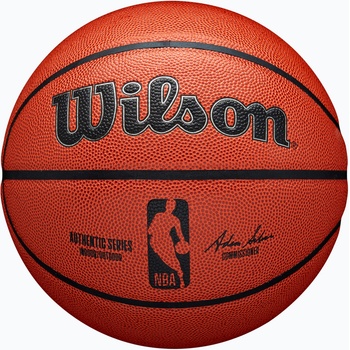 Wilson NBA баскетбол Автентичен вътрешен външен оранжев размер 6