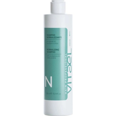 Vitalfarco Vitael Sebum Shampoo pro mastnou pokožku s výtažky eukalyptu a kopřivy 300 ml