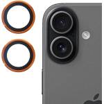  Стъклени протектори за камера Lens Fulm за iPhone 17, оранжев