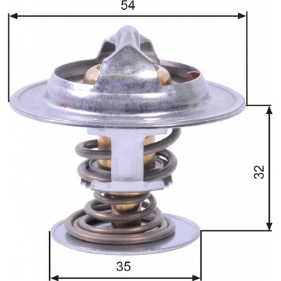 Termostat, chladivo GATES TH26590G1