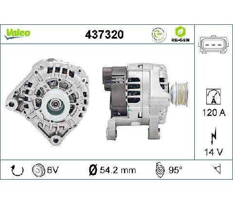 Generátor VALEO 437320