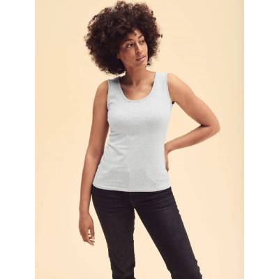 Fruit of the Loom Valueweight Vest Women's T-shirt šedá
