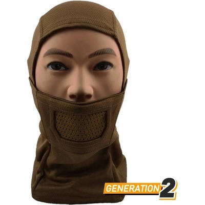 CYGNUS ARMORY Fullface Warrior kukla Gen2 Coyote