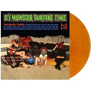 Deadly Ones - It's Monster Surfing Time (Limited Edition) (Coloured) (LP) (0848064019954)