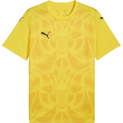 Puma pánske futbalové tričko TEAMGLORY JERSEY žltá oranžová čierna