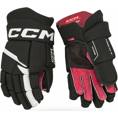 CCM Next 23 13'' Black/White Ръкавици за хокей