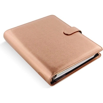 Filofax Saffiano A5 týdenní 2026 Rose Gold