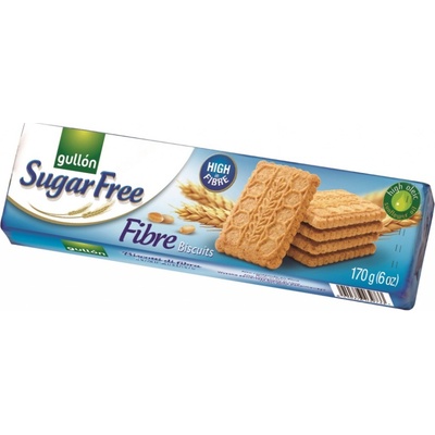 Gullón Fibre sušenky s vlákninou bez cukru 170 g – Zbozi.Blesk.cz
