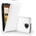 HTC One X Flip Калъф Бял + Протектор