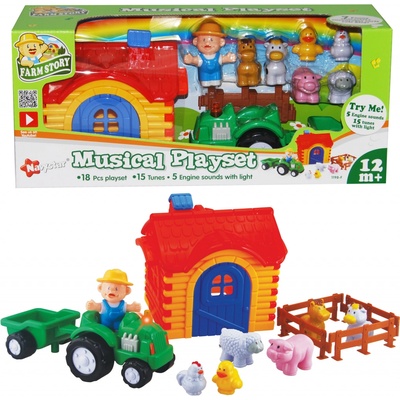Alltoys Navystar Farmářský zvukový set