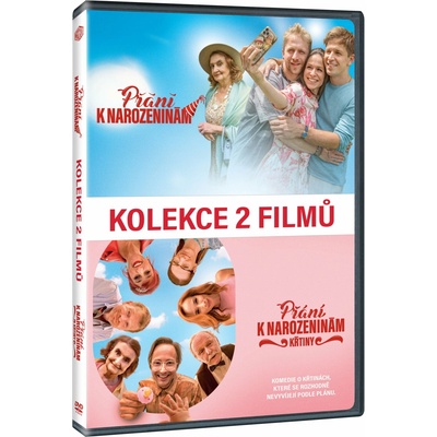 Přání k narozeninám 1+2 kolekce 2DVD