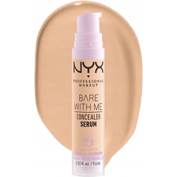 NYX Professional Bare With Me Serum And Concealer Krycí krém 04 Beige 9,6 ml