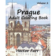 Prague - Adult Coloring Book, Volume 2 - Farr Hector