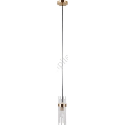 Italux PND-40760-1-HBR - Люстра на кабел TARASO 1xE14/40W/230V златна (IT0714)