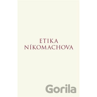 Etika Níkomachova - Aristotelés
