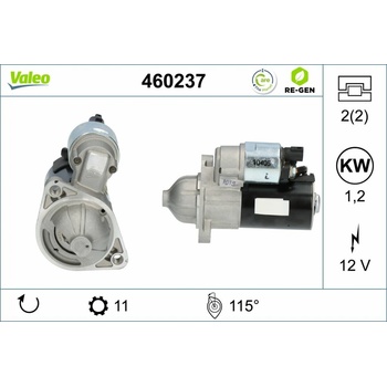 Štartér VALEO 460237
