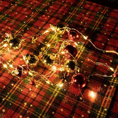 Aigostar - LED гирлянда 20xLED/3xAA 2m топла бяла (AI2086)