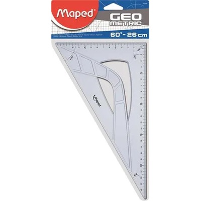 Maped Триъгълна линийка, пластмасова, 60 242626 (242626)