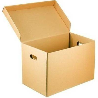 Archivační krabice na pořadače s uchy 500x305x325 mm 3VVL B 400g/m2 hnědá - paleta 700 ks