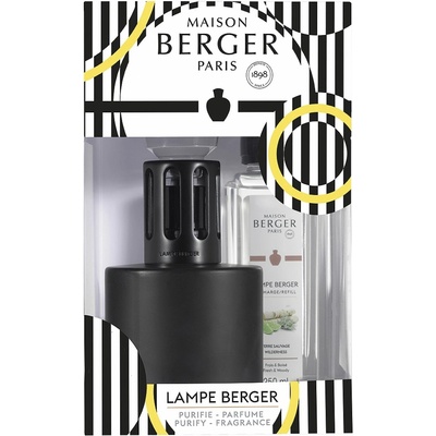 Maison Berger Illusion Purify černá katalytická lampa + náplň Wilderness 250 ml – Zboží Dáma