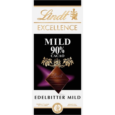 Lindt Excellence Mild 90% 100 g